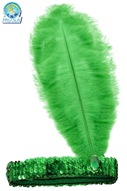 PIUMA CHARLESTON PAILLETTES VERDE